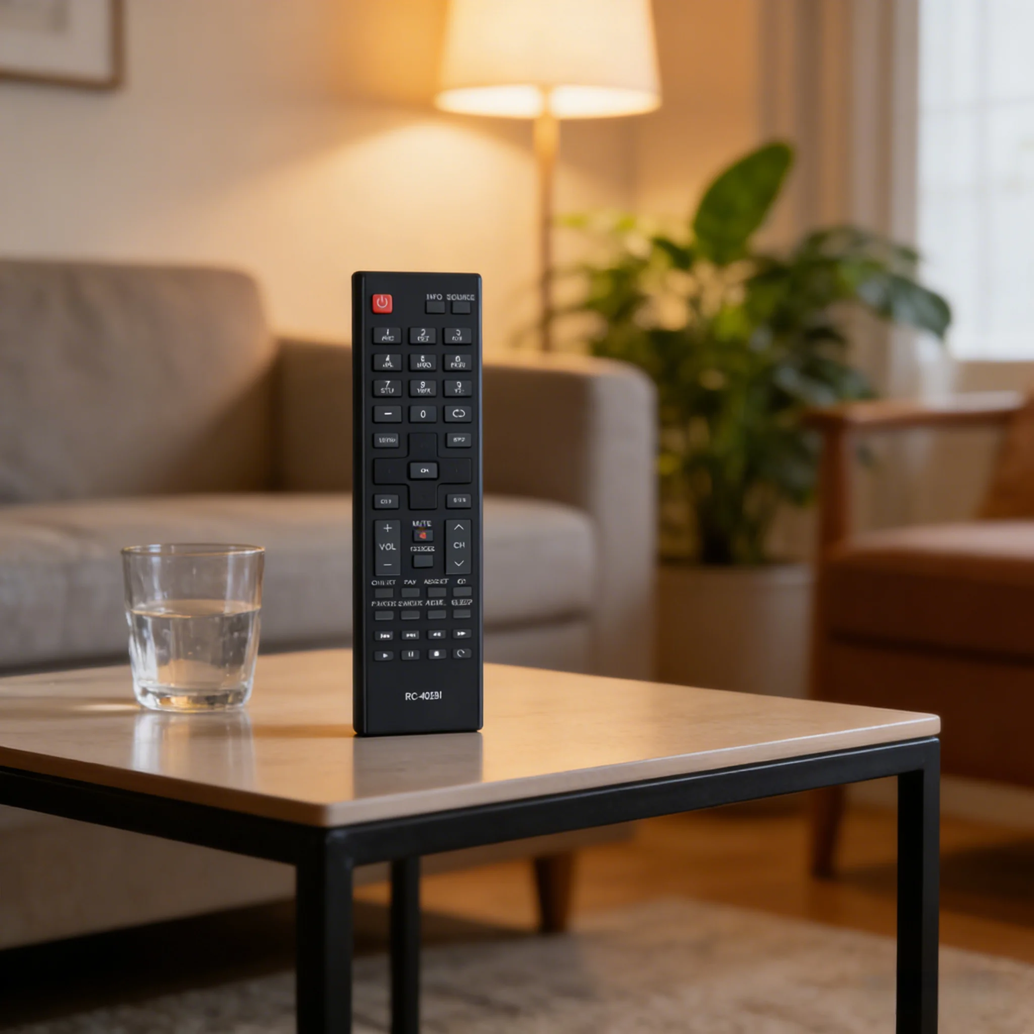 

RC-402BI LCD LED HD TV Remote Control Replacement for Daewoo Screens - Universal Remote Control for TVs