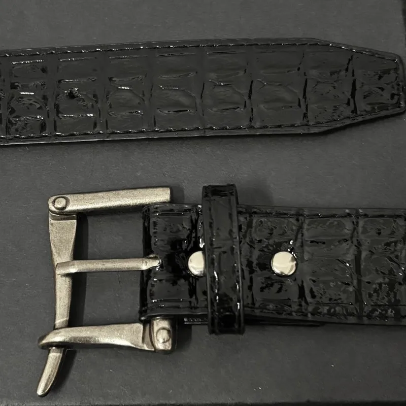 Women's Fashion Gold Buckle Genuine Leather Corset Female Cummerbund Coat Waistband Dress Decration Narrow Belt J560