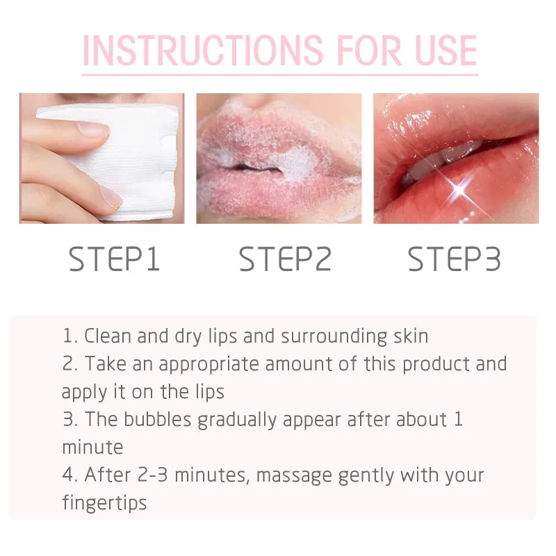 Bubble Lip Balm Prevent Dry Lips Exfoliate Dead Skin Prevent Dry Anti-drying Moisturize Long Lasting Maintenance Plump Lips Balm