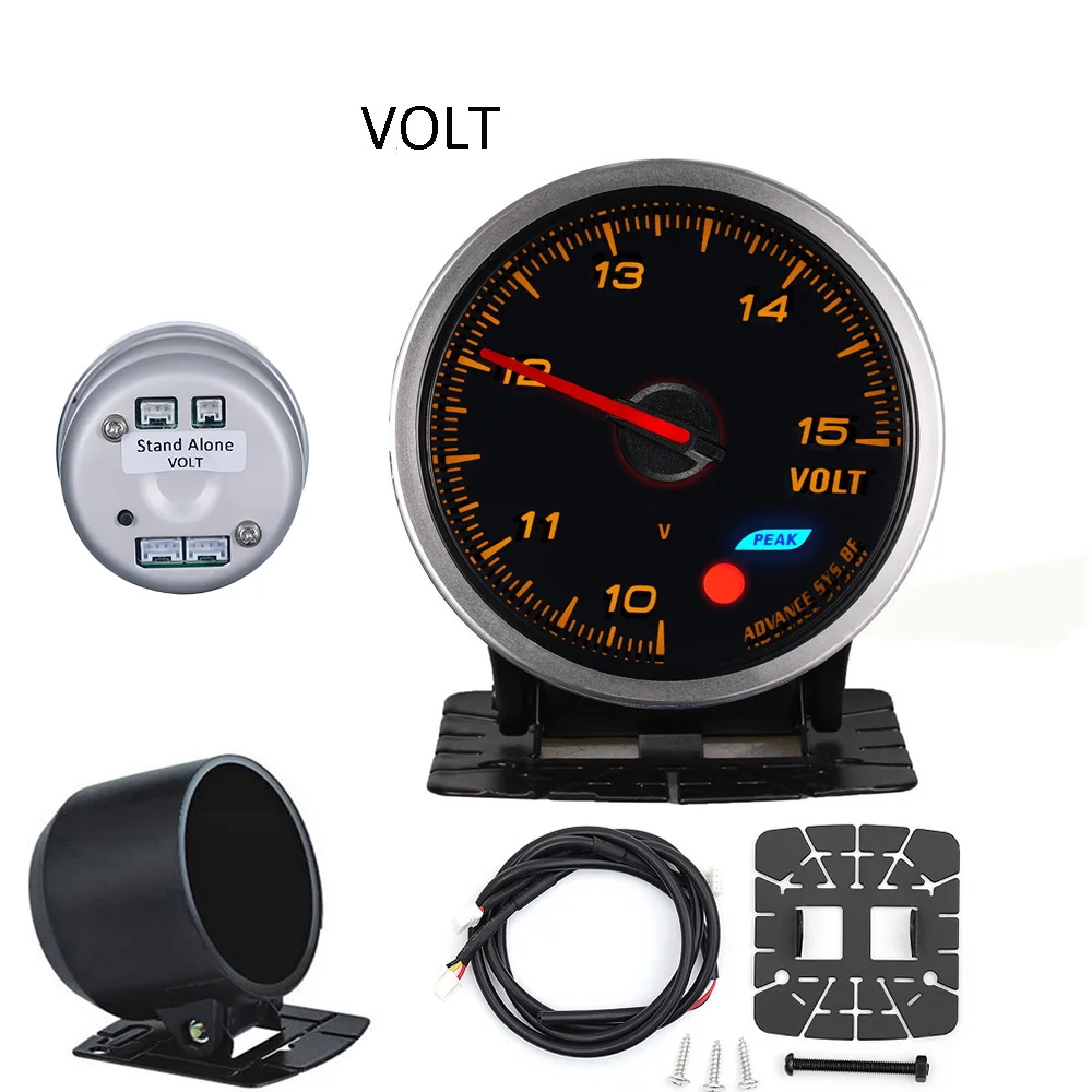 HA Zubehör Auto-Anzeige Standalone-Anzeige 60MM Def I BF Style Wassertemperatur Öltemperatur Öldruck Drehzahlmesser RPM Abgastemperatur Ladedruck Turbo AFM – Detail 8