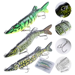 Goture Multi Jointed Swimbait Sinking Wobblers Bass Fishing Lure 12cm 20cm Crankbaits Trout Trolling Artificial Hard Bait Tackle