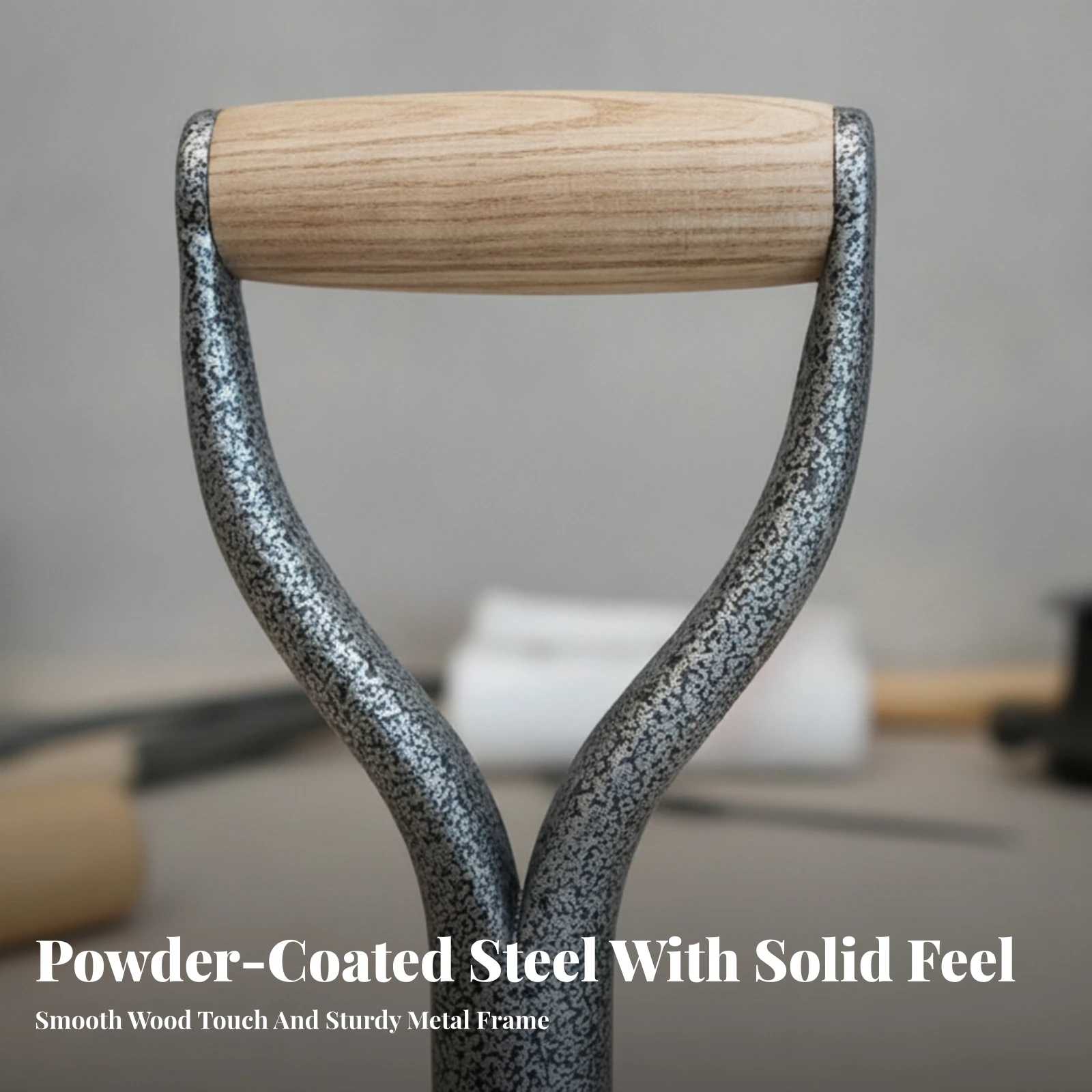 木製グリップ付きのY字型ツールハンドル。人間工学に基づいた設 - Gardening Tools Shovel のレビューと価格