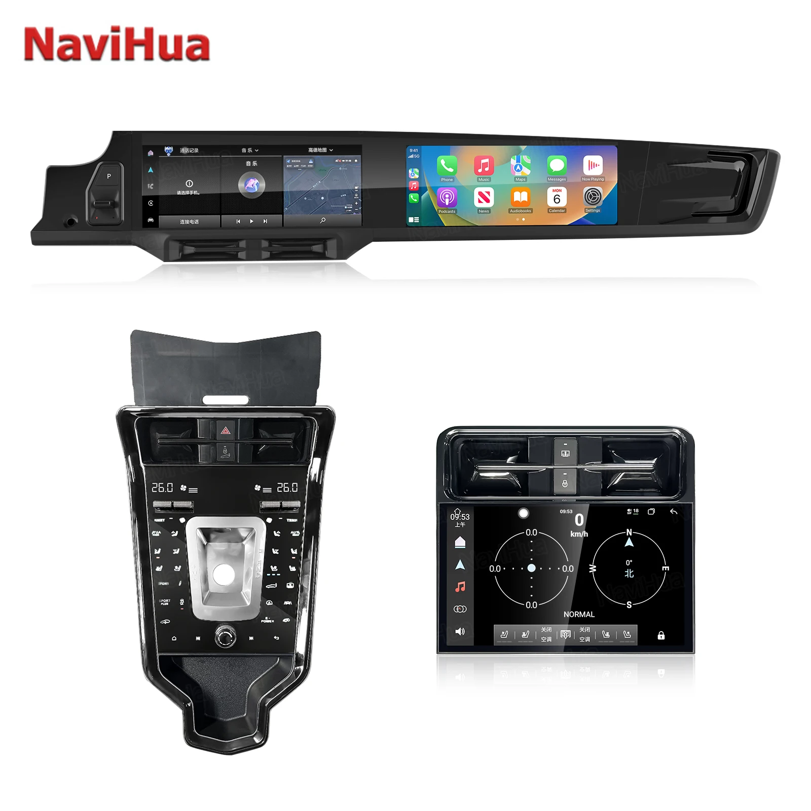 NaviHua Upgrade for Porsche Panamera 970 2010 2016 Android Head Unit Multimedia System Gps Navigation Stereo Radio Audio