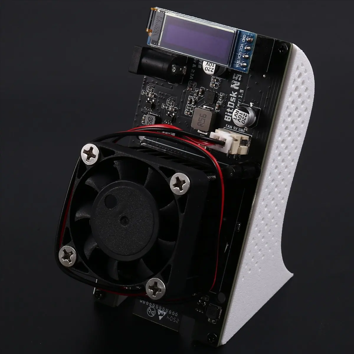 A46U For Bitaxe Miner BM1397 200Gh/S Stand-Alone BitDSK BTC Solo Miner Bitcoin ASIC Miner Low Power Miner EU PLUG