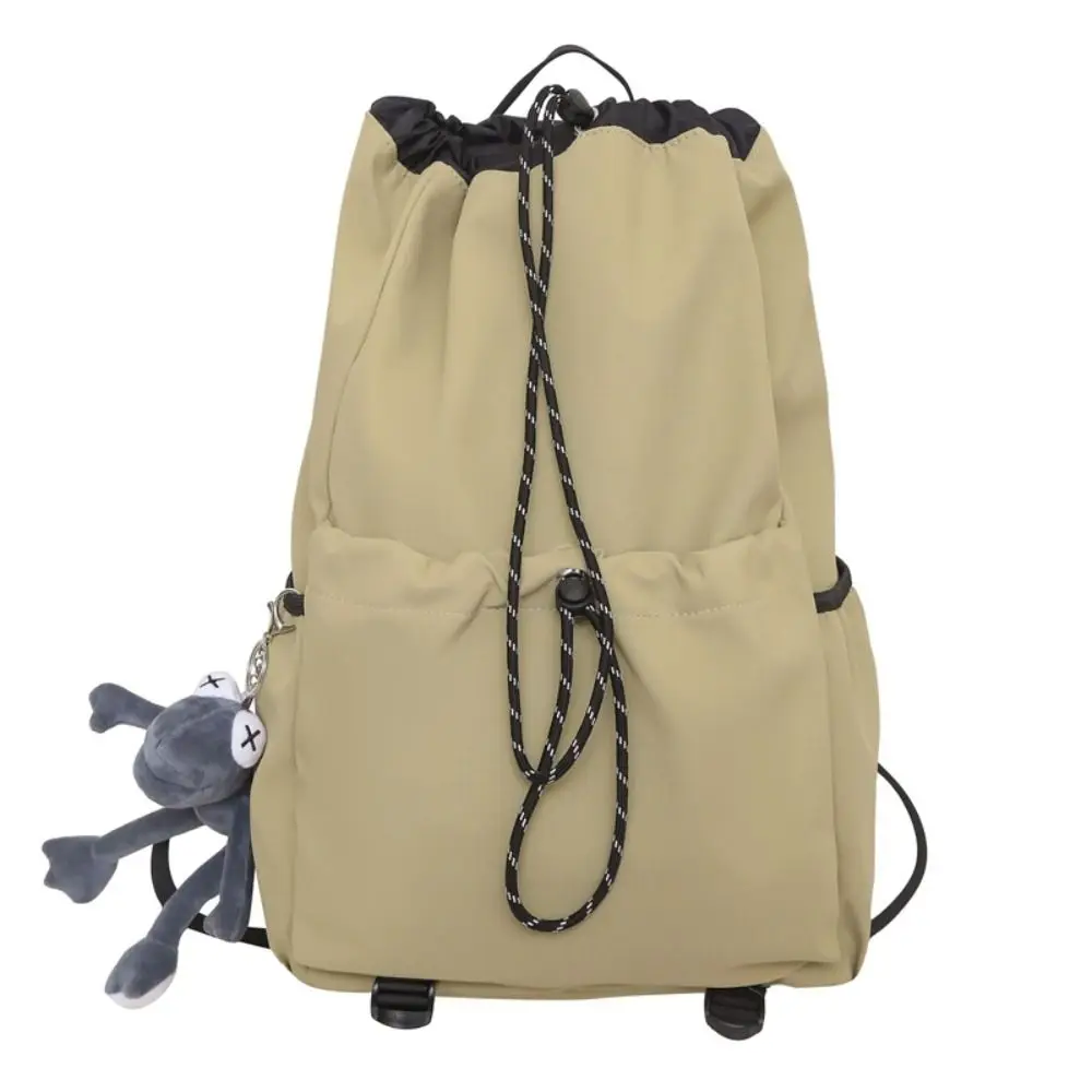 High Quality Drawstring Hiking Backpack Large Capacity Leisure Travel Backpack Cloth Casual Shoulder Bag Mountaineering