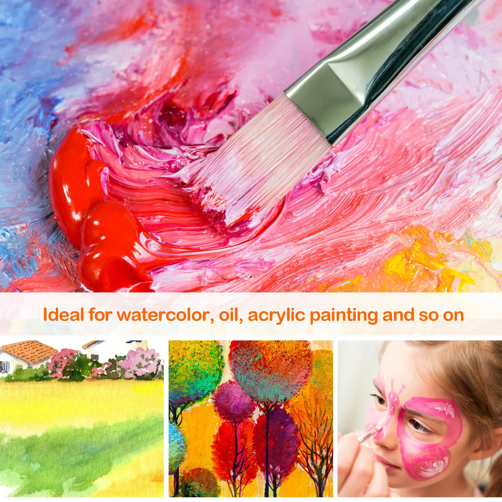 Stylo de Peinture Portable Facile à Utiliser pour Enfant et Adolescent, 8 Pièces, Accessoire de Bricolage Professionnel, Artisanat d'Art, Poignée de Dessin pour Tout-petits, Nouveau