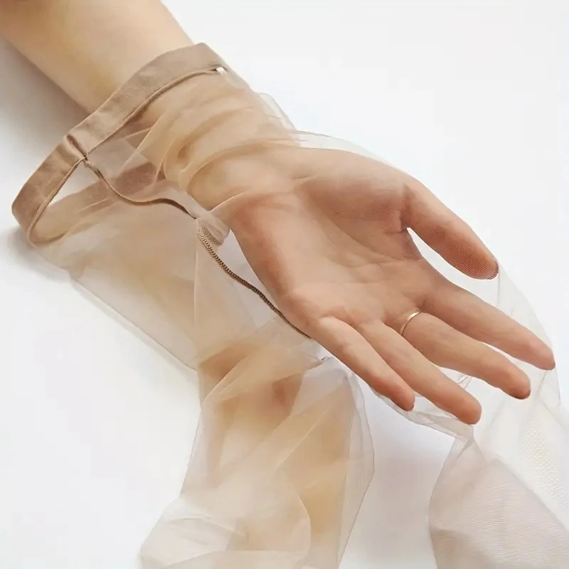 1 Paar ultradünne, transparente Strumpfhosen, bequeme Strumpfhosen mit hoher Taille, Damenstrümpfe und Strumpfwaren