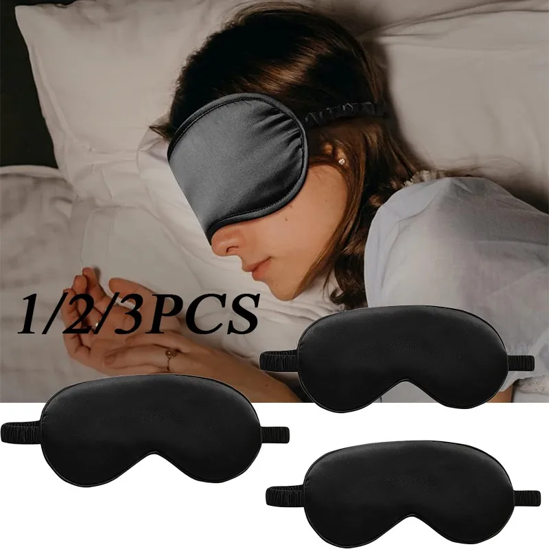 

Имитация шелковой повязки на глаза, затеняющая маска для сна, повязка на глаз, дорожная расслабляющая крышка, тени для век, щит для сна, инструмент для ухода за глазами