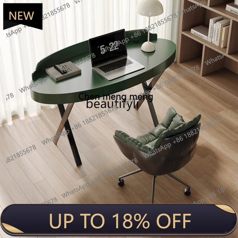 

P178 Italian workbench household computer desk modern writing study desk