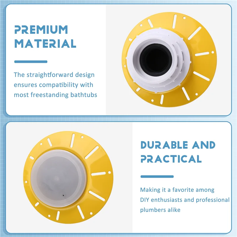 

Латунные трубы AAAF в комплекте для установки отдельно стоящей ванны с белой трубкой