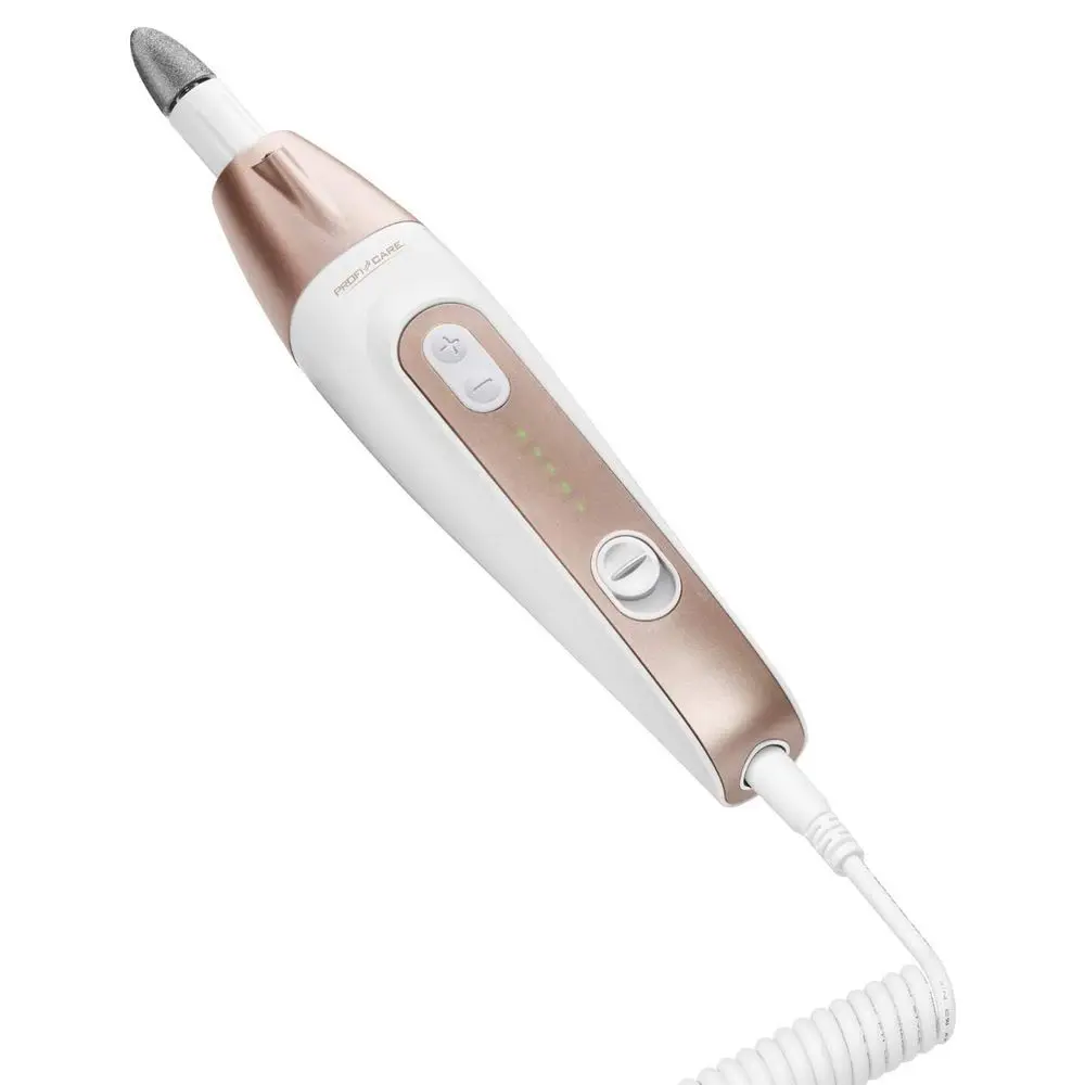

7-Tip Electric Nail Care Set with 5 Levels, LED Light, and Storage Bag