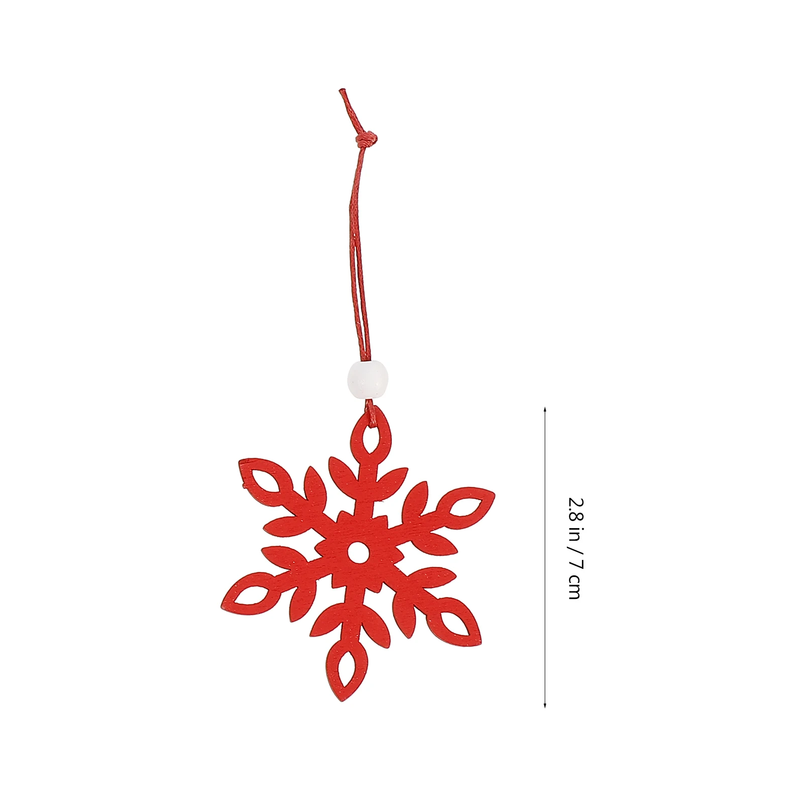 6Pcs Christmas Pendants Premium Xmas Hanging Ornaments Tree Decoration Party Decor Holiday Supplies Scene Layout Decor