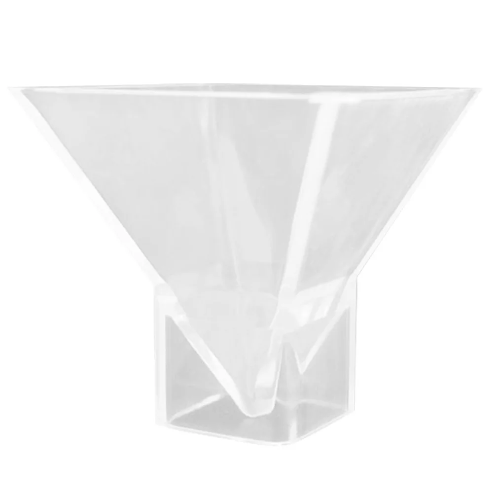 Pyramid Shape Mold Silicone DIY Resin Casting Mold Reusable Clear Flexible for Desktop Ornament Making Epoxy Crafts Beginners