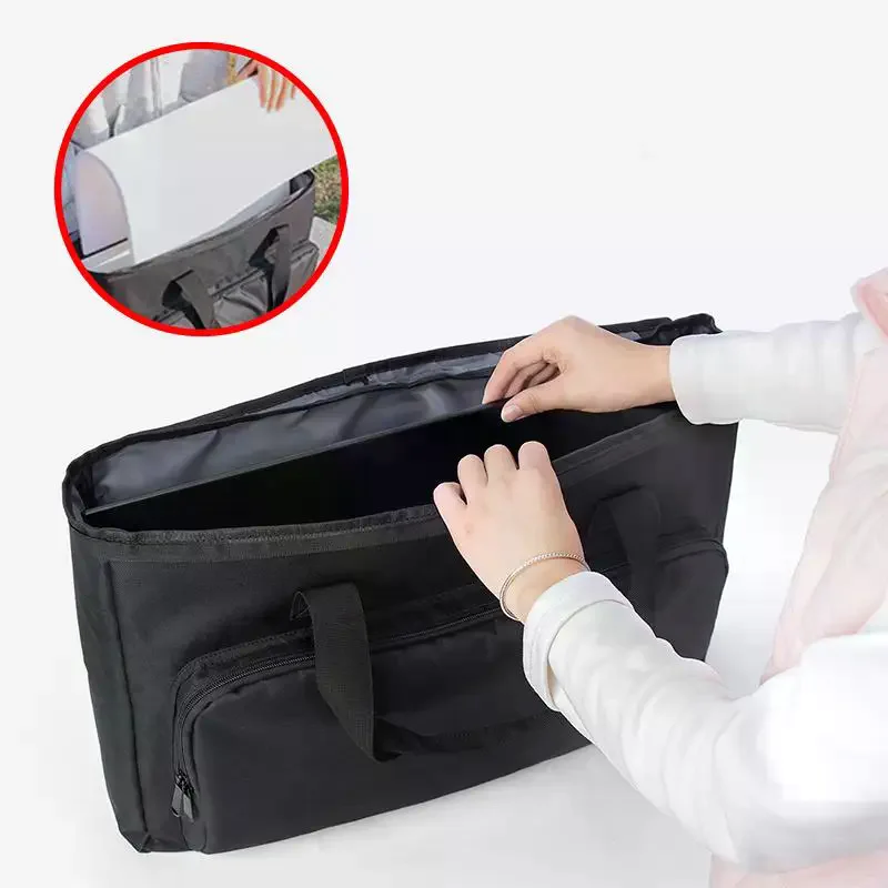 24/25/27/32 Inch Monitor Carrying Bag With Cushioning Foam Shockproof Full Protection Traveling Portable Computer Screen Case