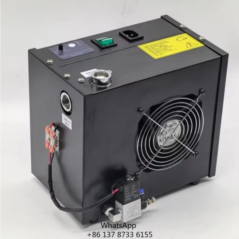 

Black -15°C Dew Point Mini Refrigerated Air Dryer With Solenoid Valve 420L/min For Laboratory Processing And Air Compressor