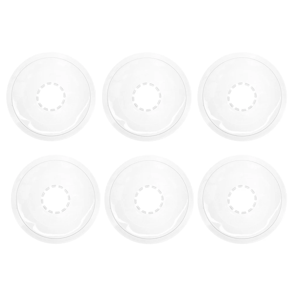 

6pcs Bike Flywheel Guard Durable Plastic Chain Cover for Mountain Road Folding Bikes Sprocket Protector Transparent Shield