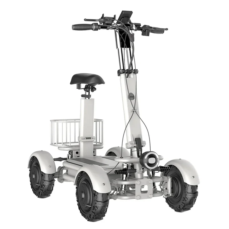 

Dual Rear Motor 60km/h ATV Electric Vehicle Off Road Beach 4 Wheel Electric Scooter
