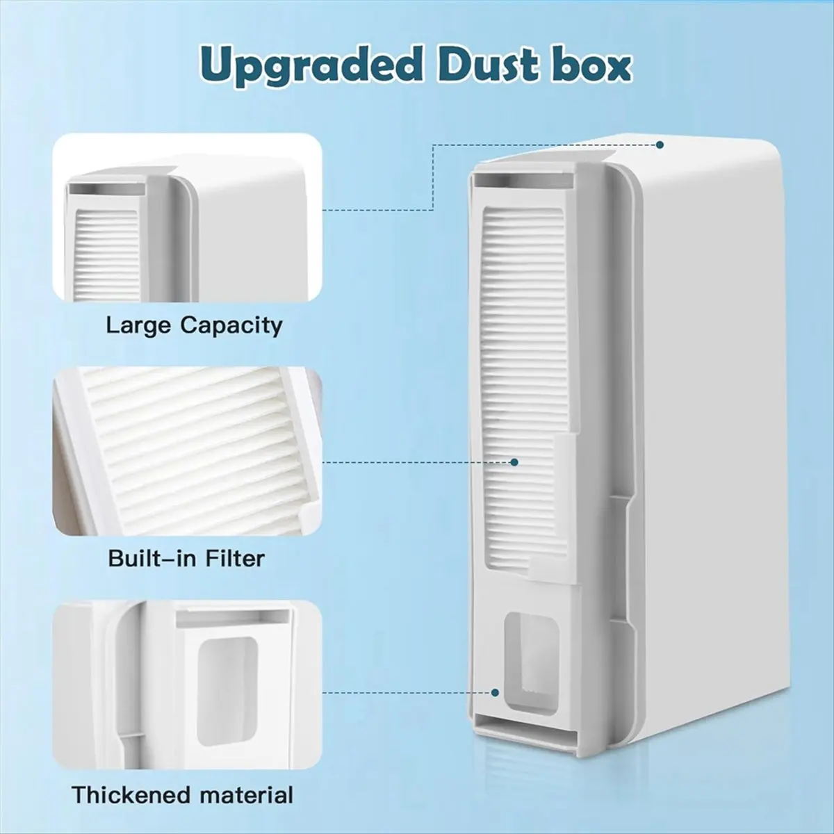 مجموعة الملحقات لـ Freo X Ultra جهاز آلي لتنظيف الأتربة فرشاة جانبية رئيسية مرشحات Hepa وسادات ممسحة أكياس الغبار-BCBW