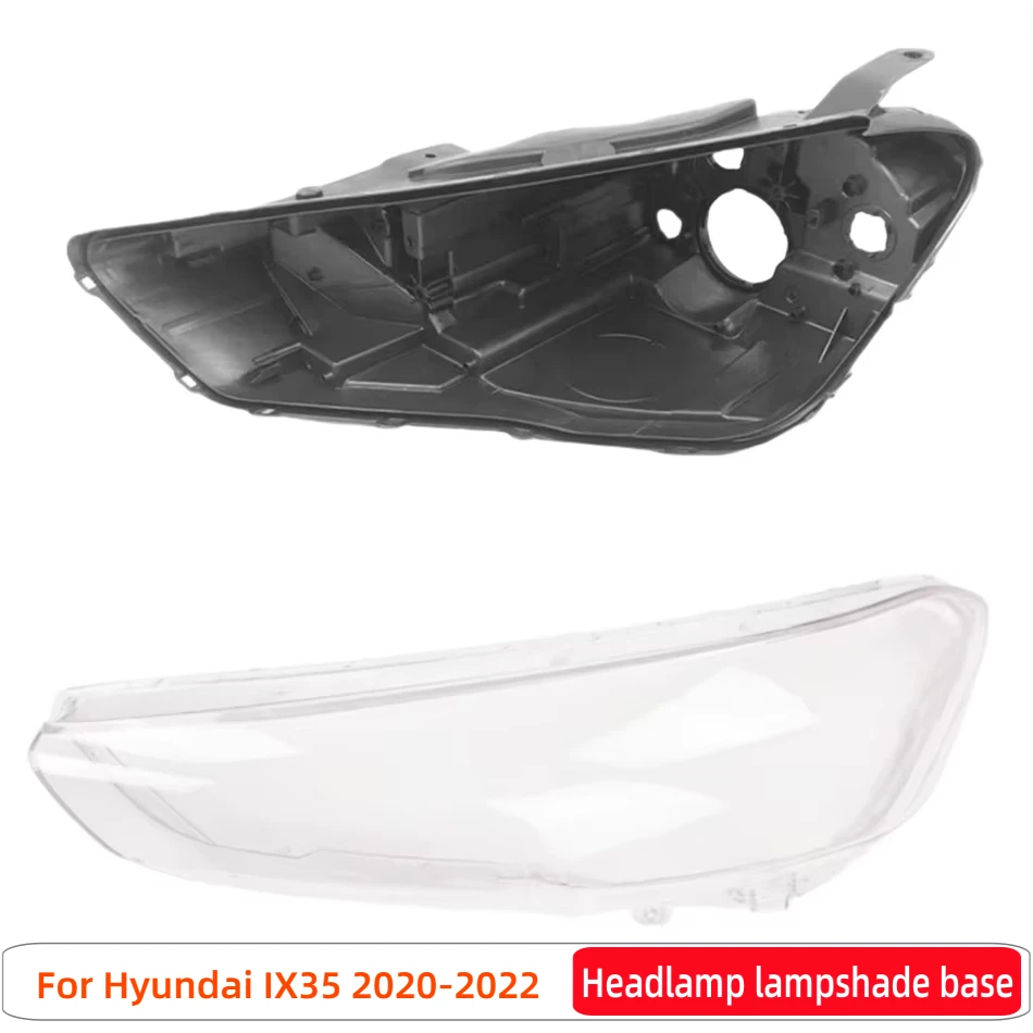 For Hyundai IX35 2020 2021 2022 Car Gadgets Base Head Lamp Shell Headlamp House box Headlights Glass