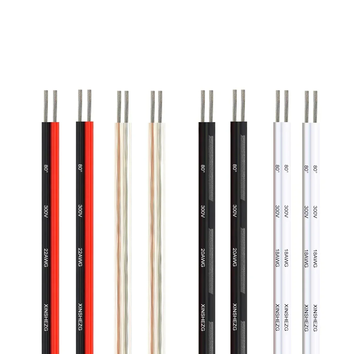 

2 Pin Electrical Wire 28 26 24 22 20 18 16 AWG Tinned Copper Insulated PVC Extension LED Strip Cable For Strip Light Audio