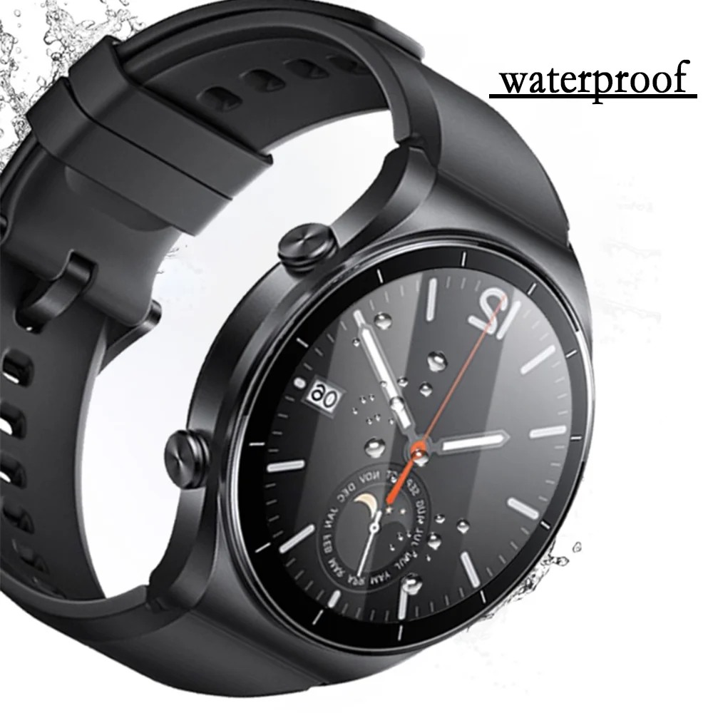 Soft Screen Protective Film For Xiaomi Watch S1 3D Curved Film Coverage Screen Scratch Proof Protector Guard film