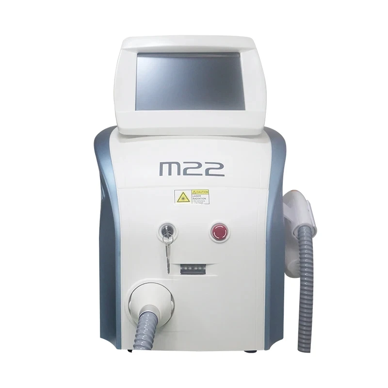 IPL OPT E-Light M22 เลเซอร์ฟื้นฟูผิวกําจัดขนเครื่อง Resurf Intense Pulsed Facial Photo Whitening Acne Treatment