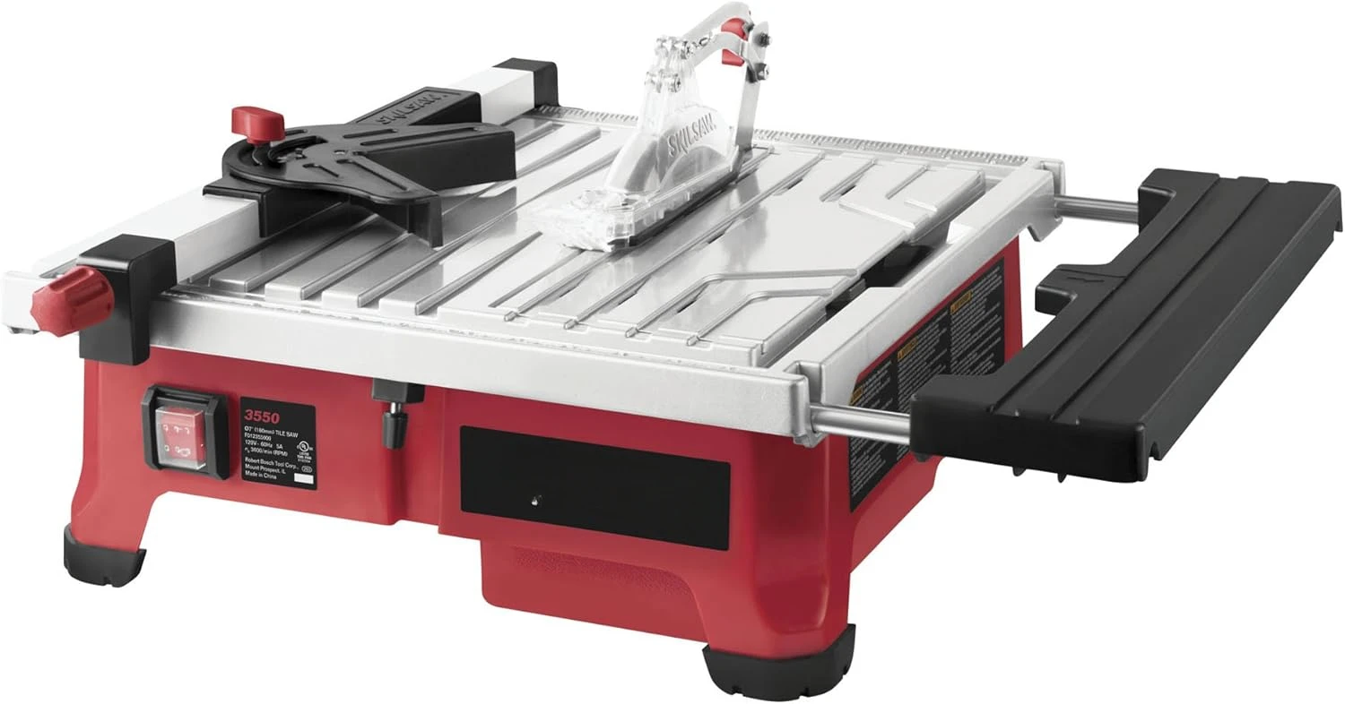 7-Inch Wet Tile Saw with HydroLock Water Containment System