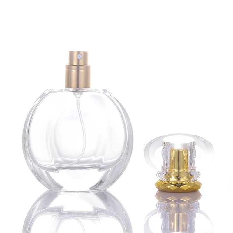 5Pcs 50ML Spray Bottle Small Cosmetic Atomizer Perfume Bottles Atomizing Spray Container Glass Spray Bottles For Travel Durable