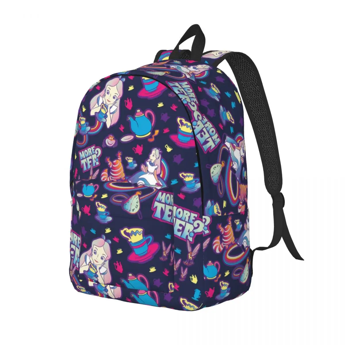 Custom Cheshire Cat Pattern Laptop Backpack Women Men Fashion Bookbag for School College Student Bag