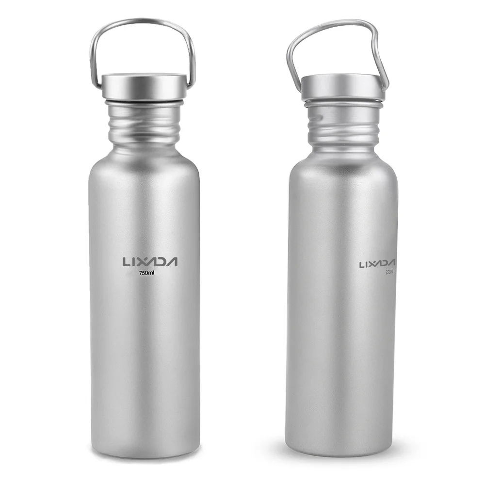 

LIXADA 600ml Full Ti Water Bottle Ultralight Outdoor Camping Hiking Cycle Water Bottle