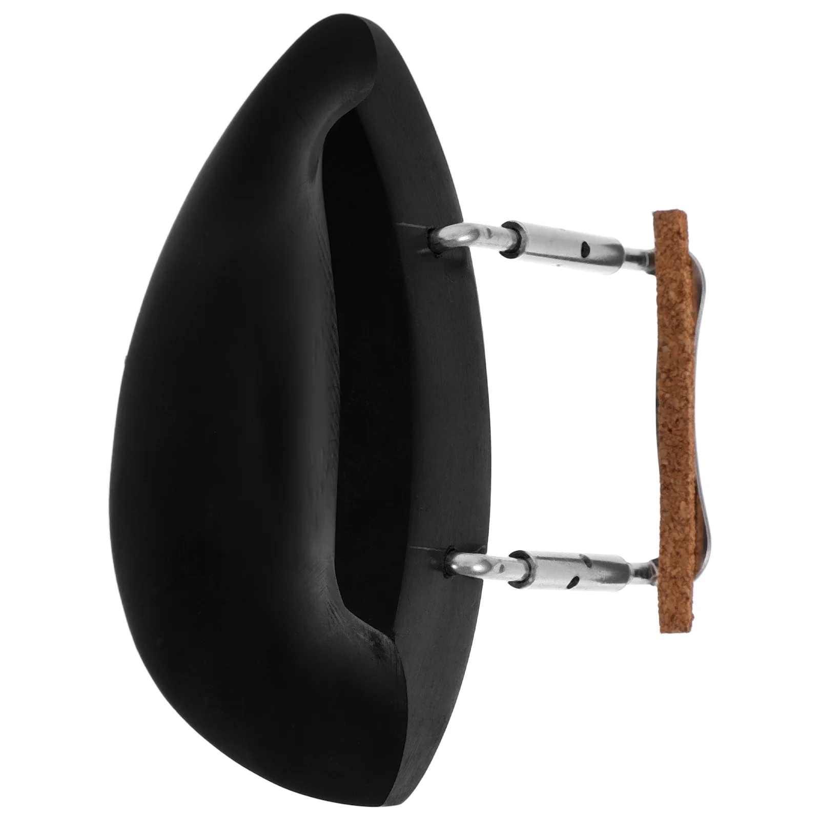 

Ebony Bridge Chin Rest Comfortable Ergonomic Design Stable Support Violin Parts Accessories Shoulder Rest Replacement violin