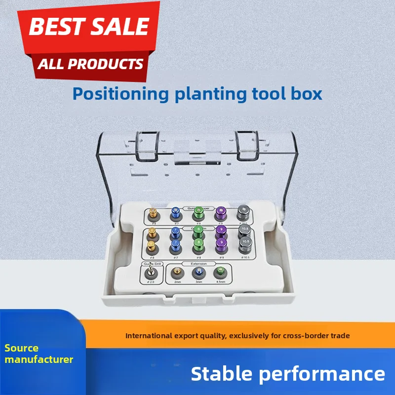 Dental Implant Positioning Guide Kit Surgical Drill Guide Tool Set Dentist Kit Tools