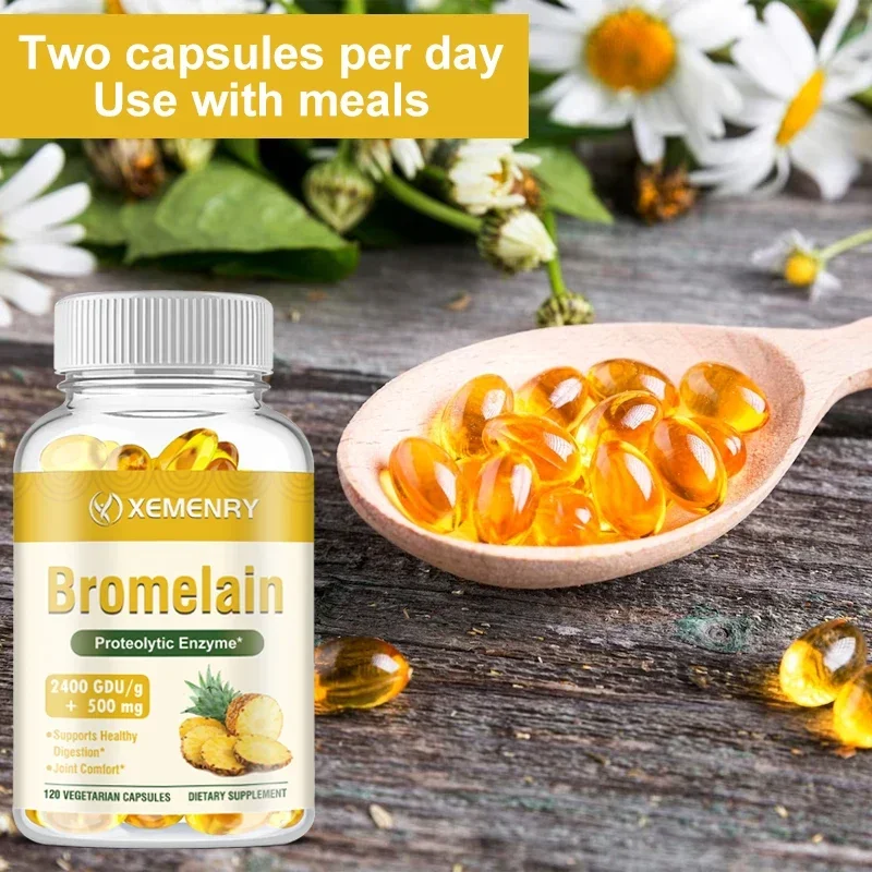 Capsule di Bromelina: integratore di enzimi digestivi e sostegno articolare