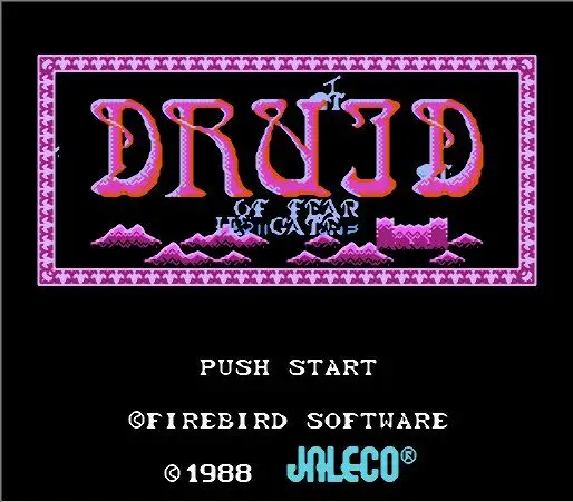 خرطوشة لعبة درويد إنجليزي (FDS) لوحدة التحكم NES/FC