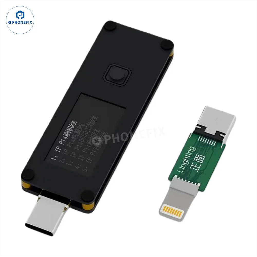 

Универсальный кабель 7-в-1 для восстановления и ремонта, с портом Type-C для быстрой зарядки, для iPhone 6-17 Pro Max и Samsung