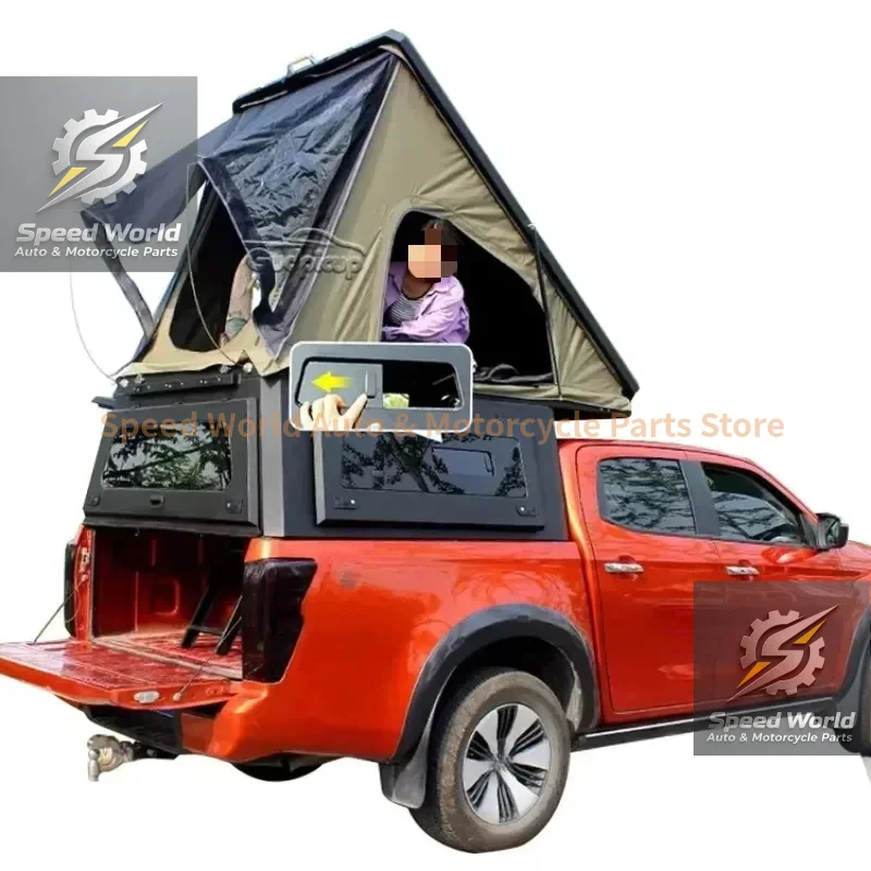 Modification Pickup Aluminum Alu C Camper Roof Top Tent Hardtop Canopy For L200
