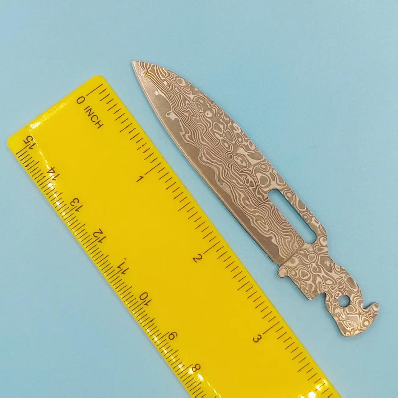 

1PC. VG10 Damascus Blade for Leatherman P4 60HRC Hand-Sharpened DIY Fit