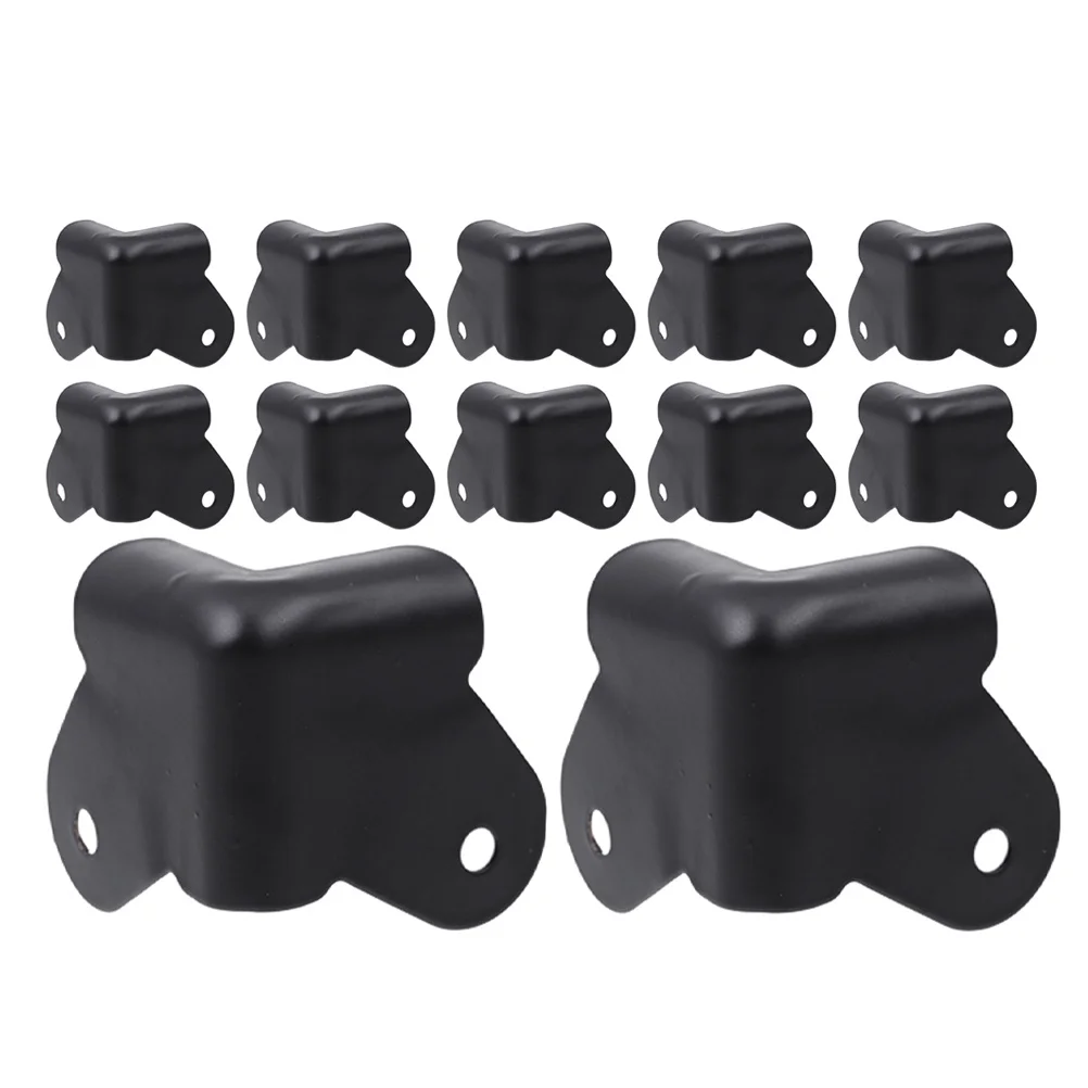 24 قطعة المضادة للتصادم الحرس الحديد المتكلم حامي لخزانة أثاث التفاف غطاء الزاوية نمط واقيات الزوايا المعدنية #3