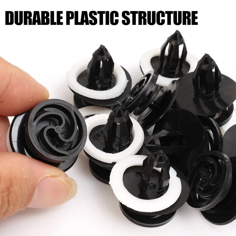 30-10pcs Car Door Card Retainer Trim Panel Clips for  AUDI A3/8P A4 B6 B7 A6 VW Exeo 8E0868243 Interior Rivets Fastener Clip