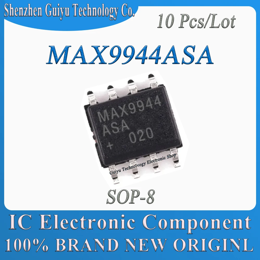 10 Pcs/Lot MAX9944ASA MAX9944A MAX9944 MAX SOP-8 IC Chip