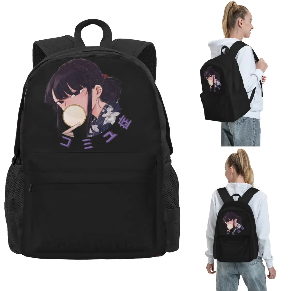

Komi Komyushou 2 Backpack Hot Sale Daypack Large Capacity Kids BookBag School Bag Shoulder Bags for Men Women