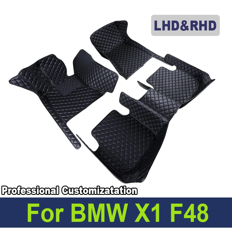 

Custom Car Floor Mats for BMW X1 F48 2015 2016 2017 2018 2019 2020 2021 2022 Year Auto Interior Details Car Accessories Carpet
