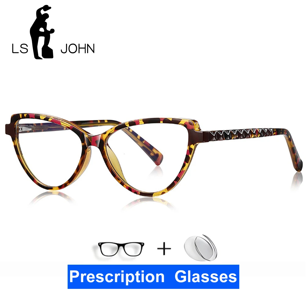 

Женские очки «кошачий глаз» по рецепту, сверхлегкие TR90, весенние шарниры, модные оптические очки для близорукости, женские брендовые качественные очки