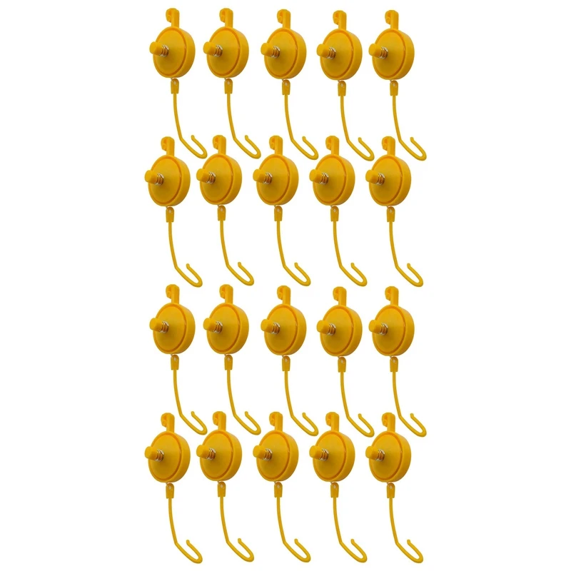 

Plant Yoyo Grow Hanger With Stopper, Adjustable Indoor Plant Support Yo Yo (Pack Of 10)