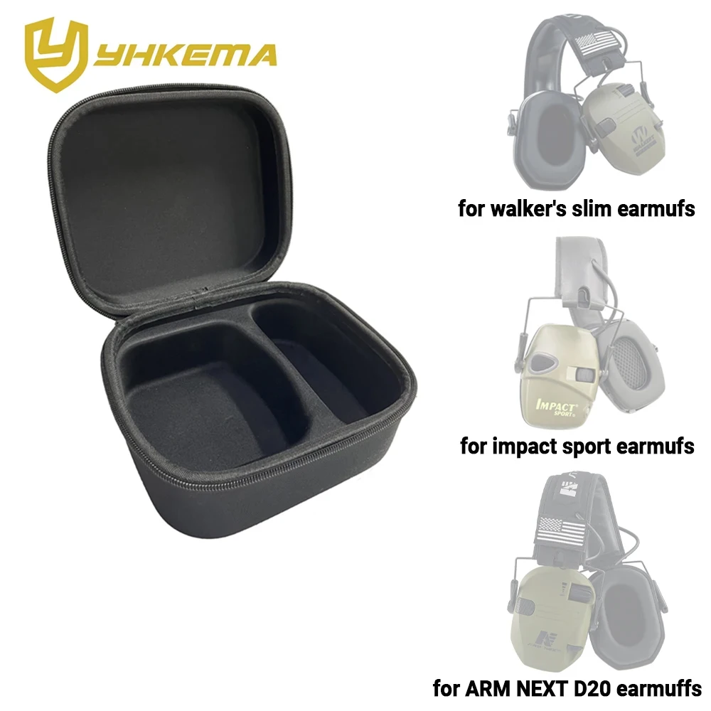 Earmuff Bag For YHKEMA Series/Howard Leight/Walkers Earmuff Headphone collection Anti-dust Waterproof Bag Hearing Protection