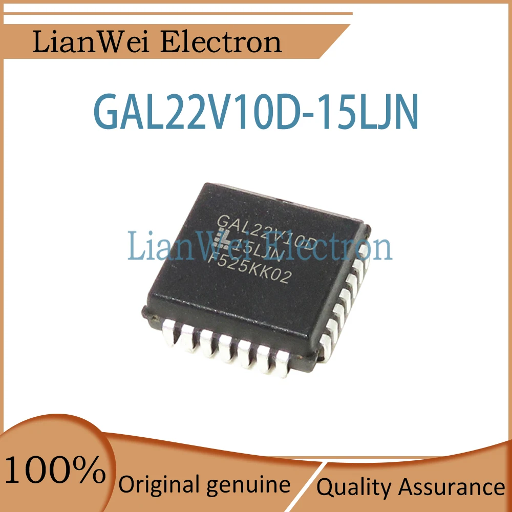 (5-10 Piece)100% New GAL22V10D GAL22V10D-15LJN GAL22V10 IC Chipset PLCC-28