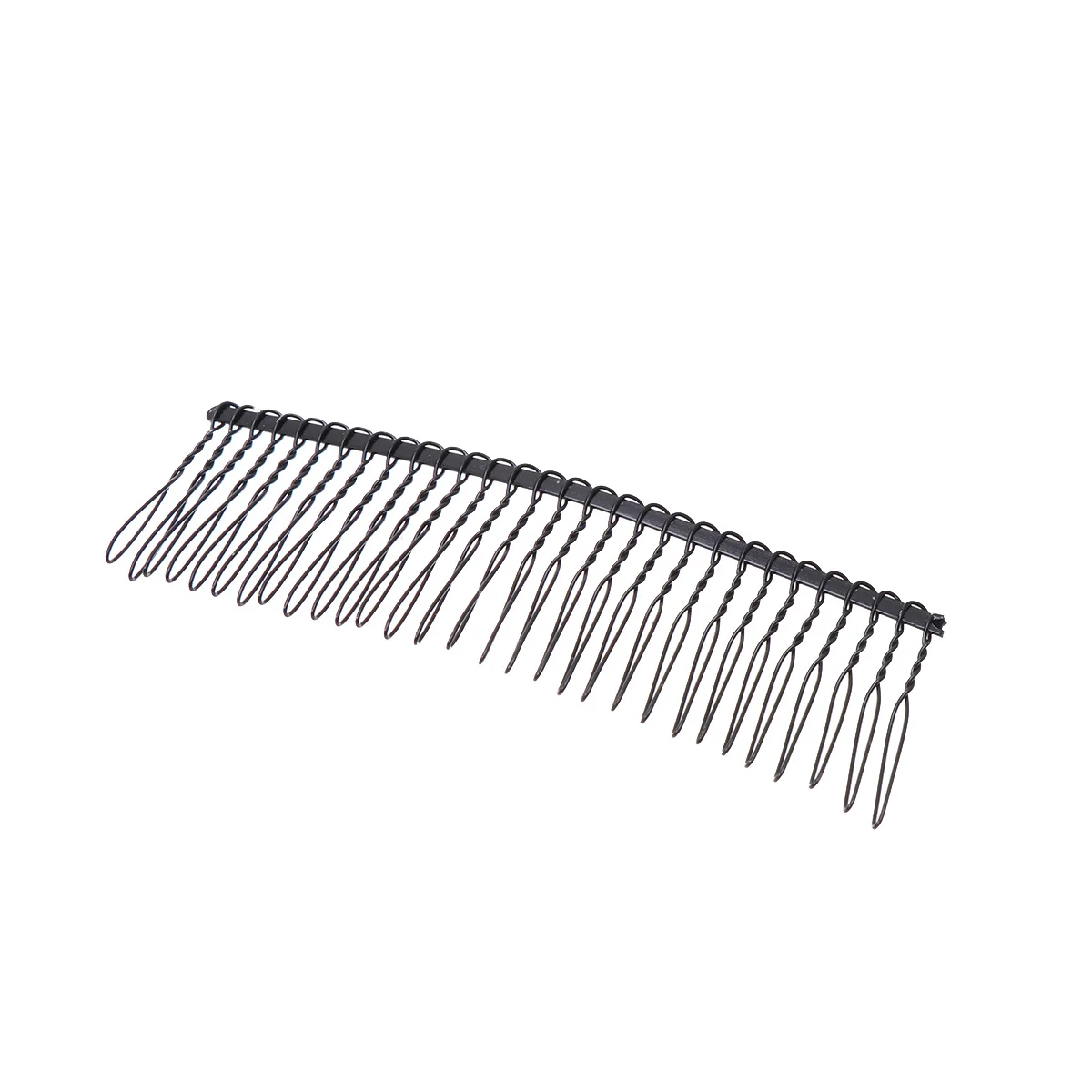 Peigne en fil de fer pour femme, 10 pièces, coiffure Simple, Durable, léger, décoration de cheveux, peigne noir, fil de fer