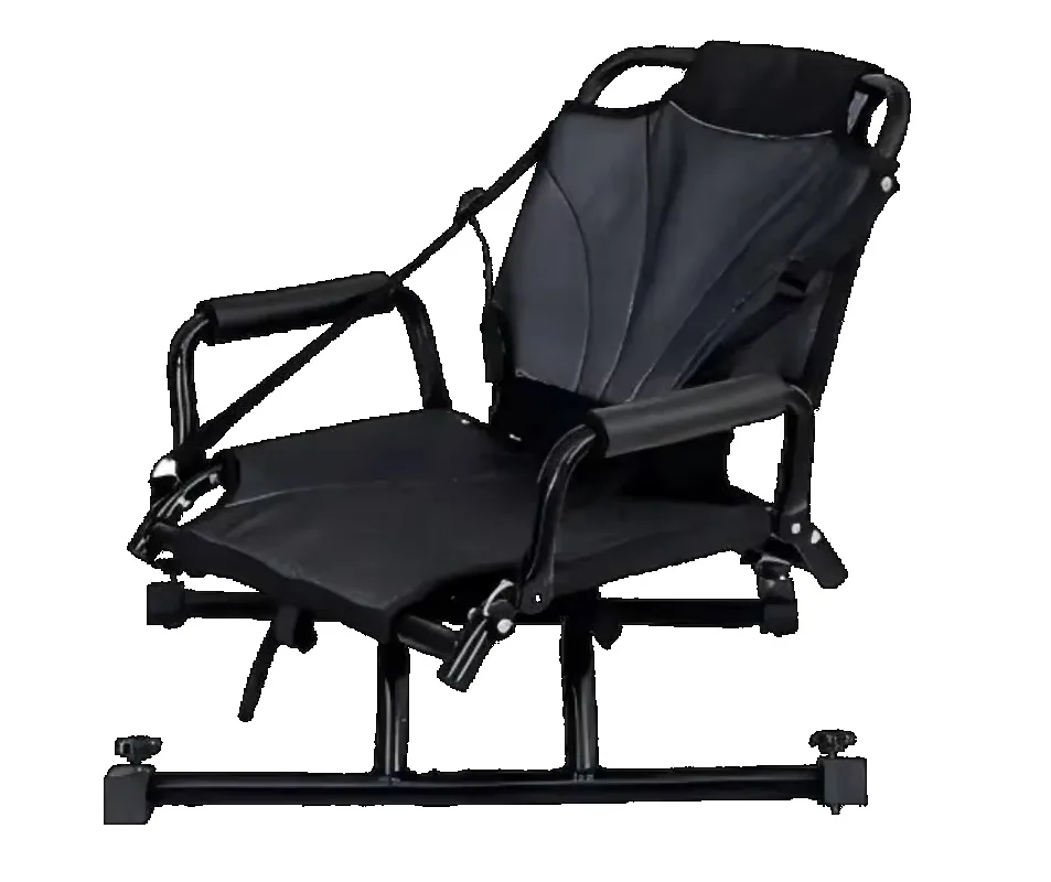 360 Swivel Folding Seat Chair for Boat Strong Aluminum Frame Kayak Seats for Fishing Canoe Surfing Drifting