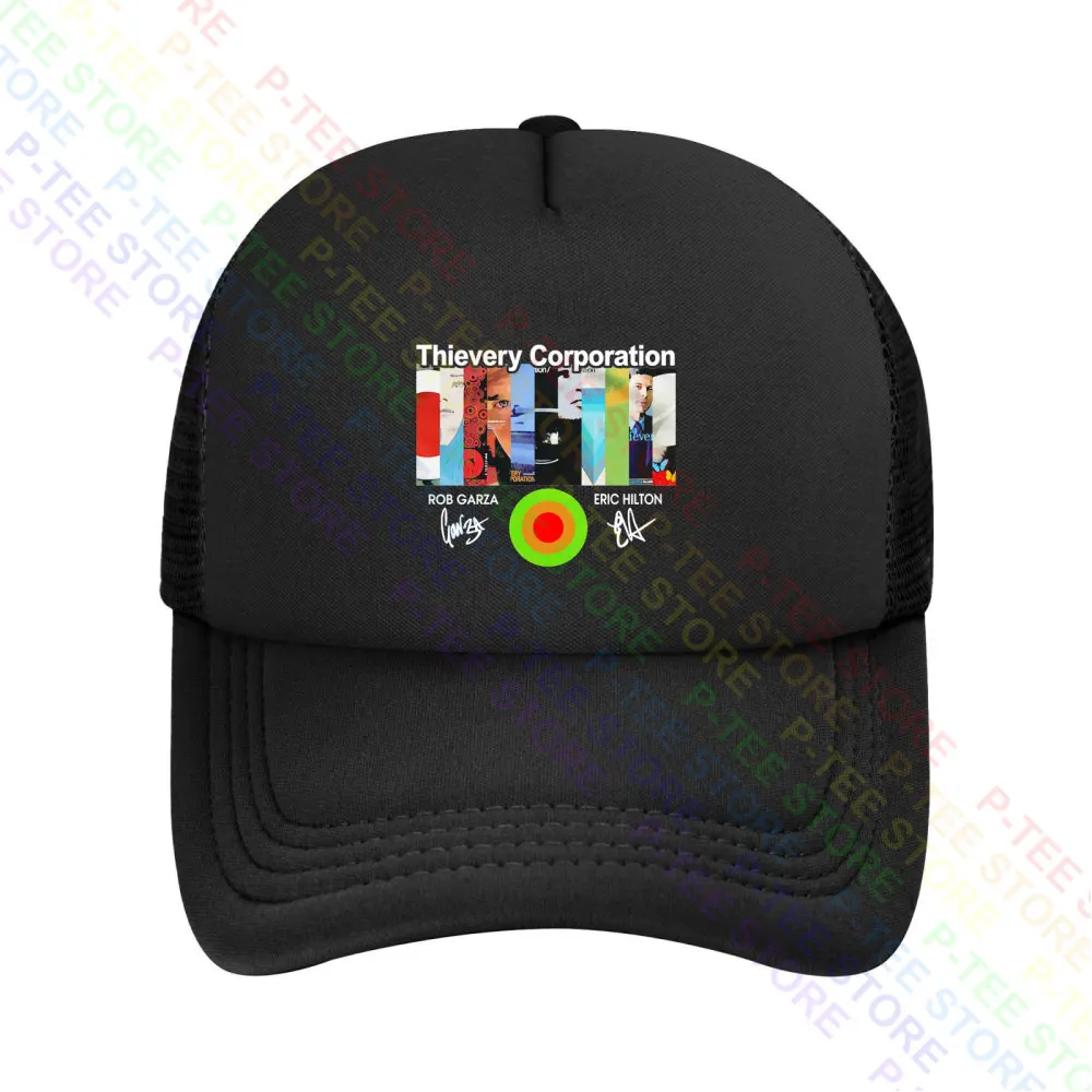 Thievery Corporation Rob Garza And Eric Hilton Signature Baseball Cap Snapback Caps Knitted Bucket Hat