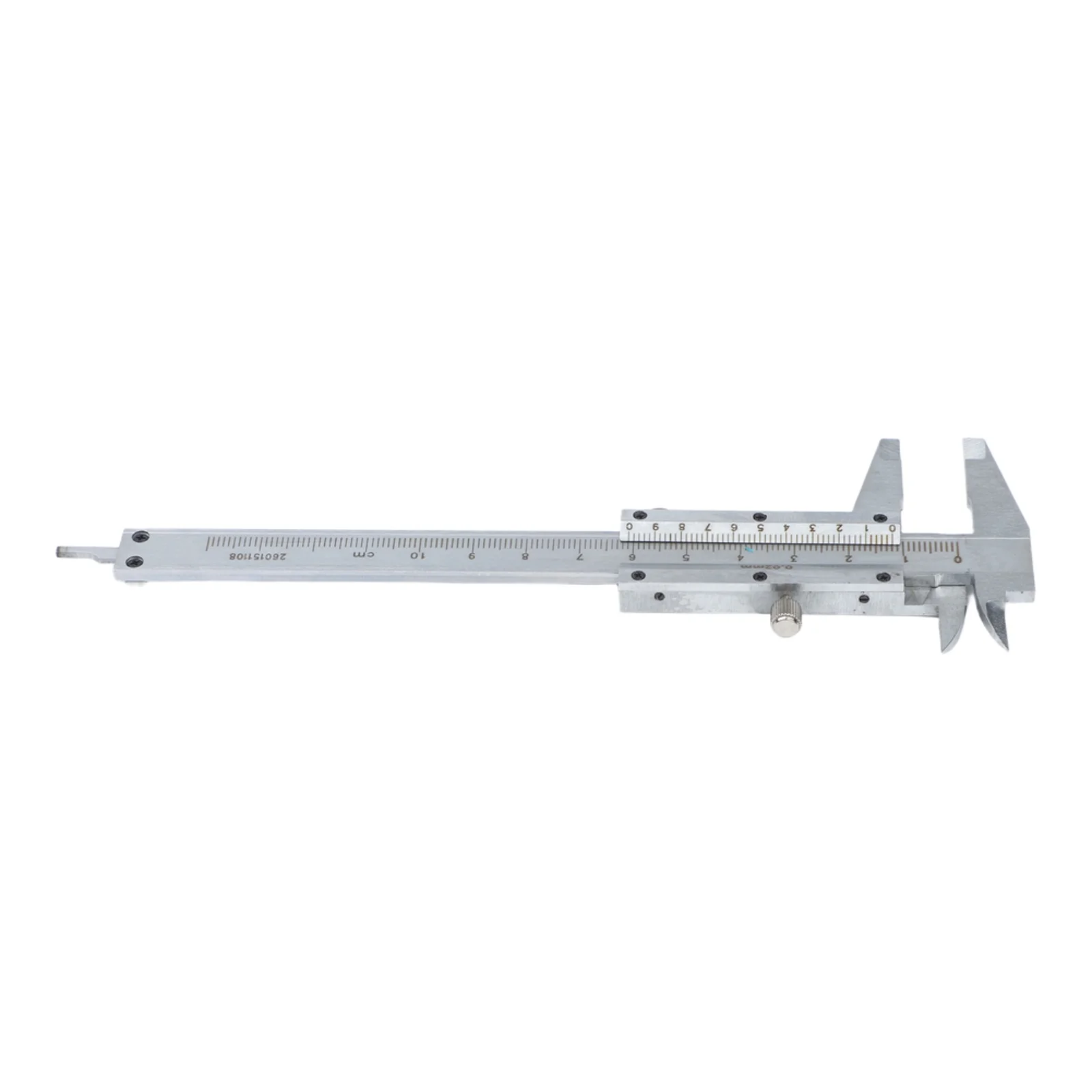 Metal Vernier Caliper Voltage Meter Household Caliper High Carbon Steel Sturdy Metal Construction Smooth Sliding Mechanism